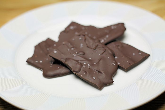 ひんぎゃの塩チョコレート作り完成